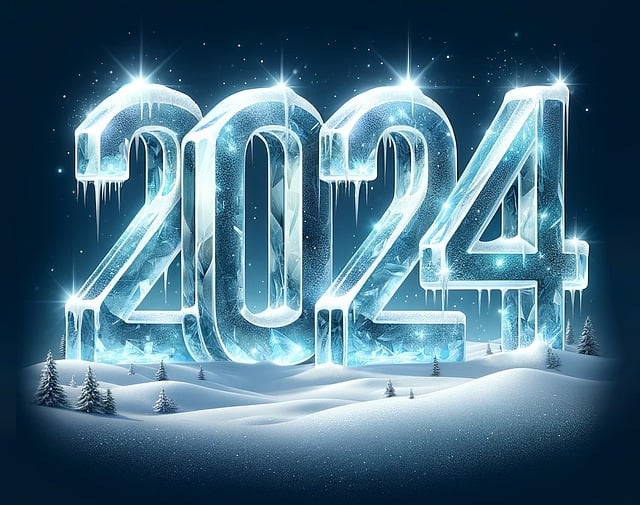 2024년이 표현된 사진