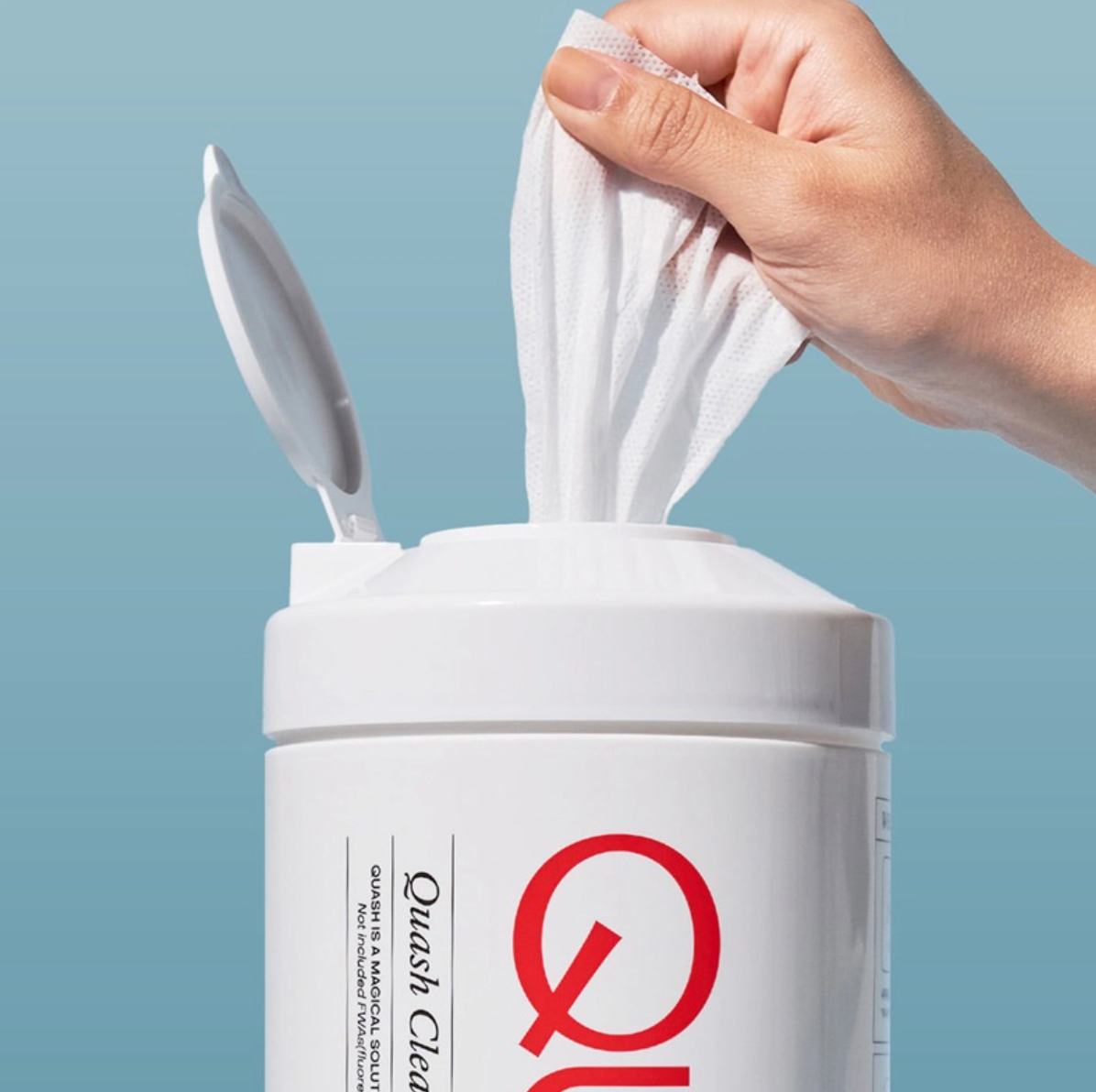 쿼시 세정티슈란?