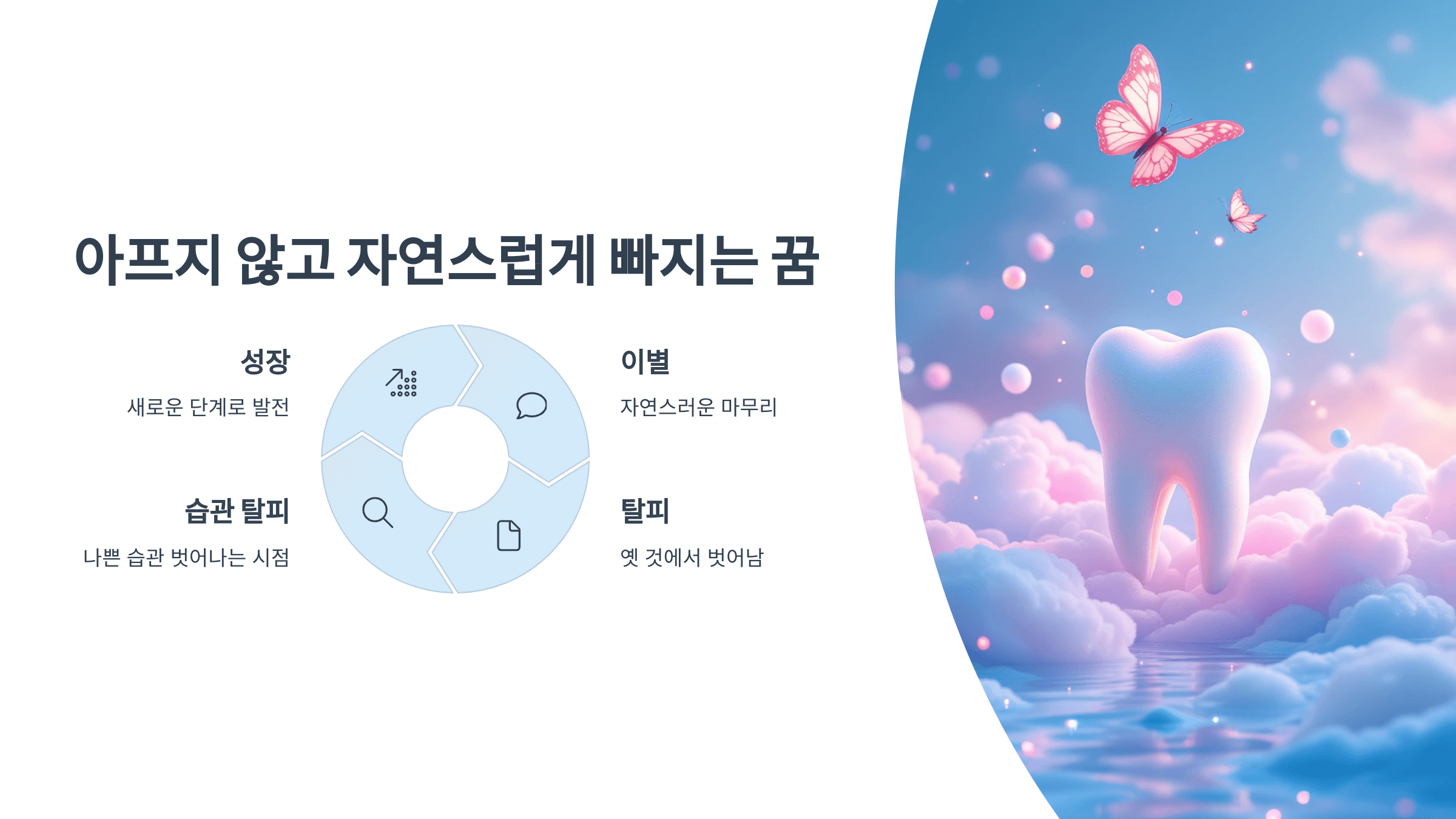 이빨 빠지는 꿈 사진입니다.