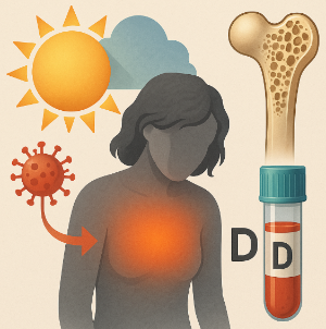 비타민D부족으로 몸에 생기는 증상