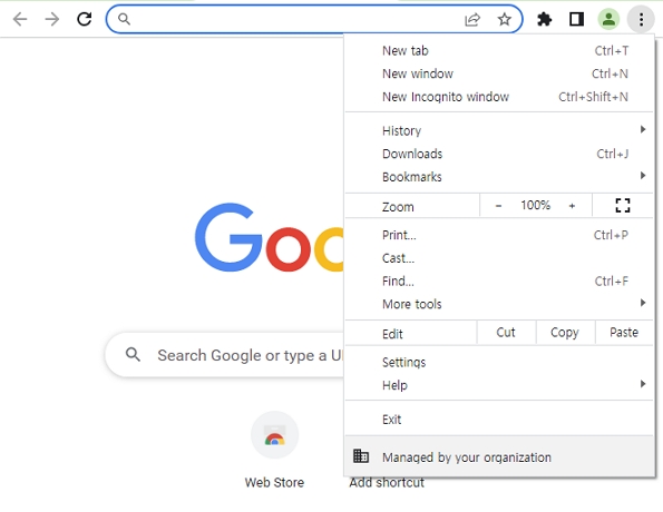 구글 크롬 설정 기본 언어 변경 완료