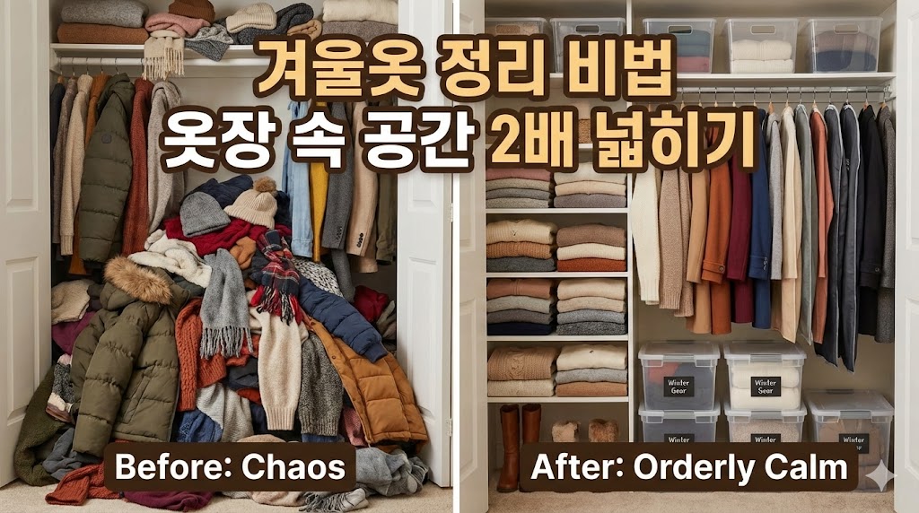 겨울옷 정리 하는 방법