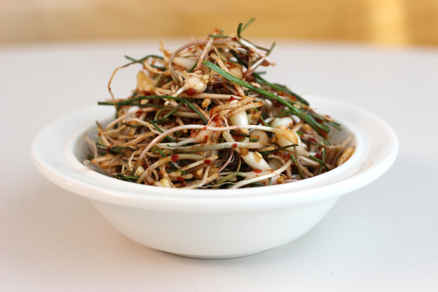 달래 된장무침 사진