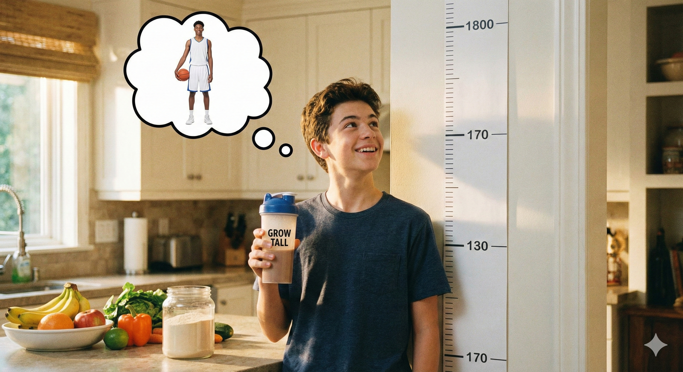 성장기 키 크기, 단백질 쉐이크로 가능할까?