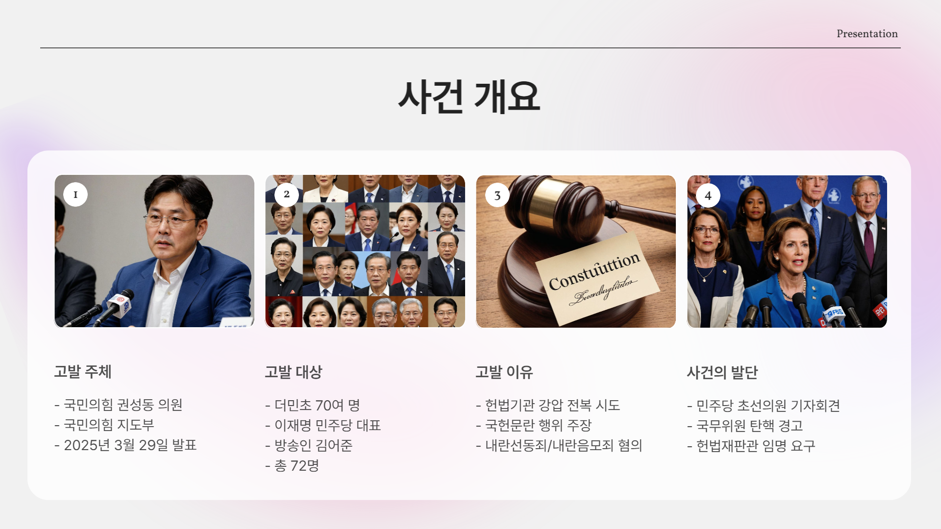 권성동, 이재명·김어준 포함 72명 내란선동죄 고발! 민주당 탄핵 예고 논란 총정리