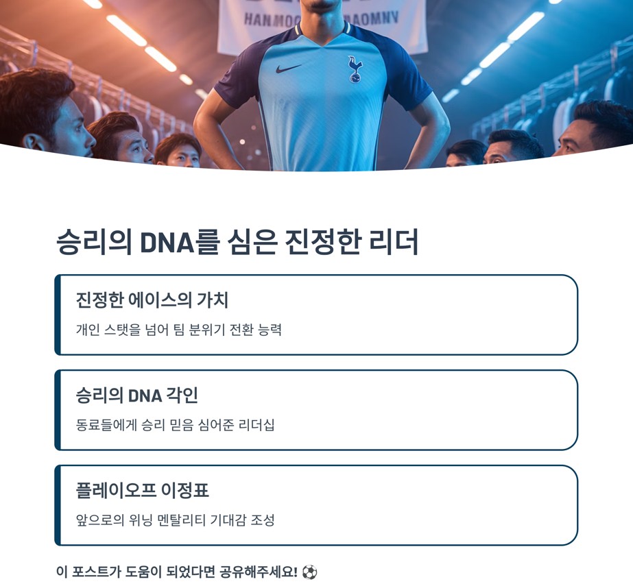 승리의 DNA를 심은 진정한 리더
