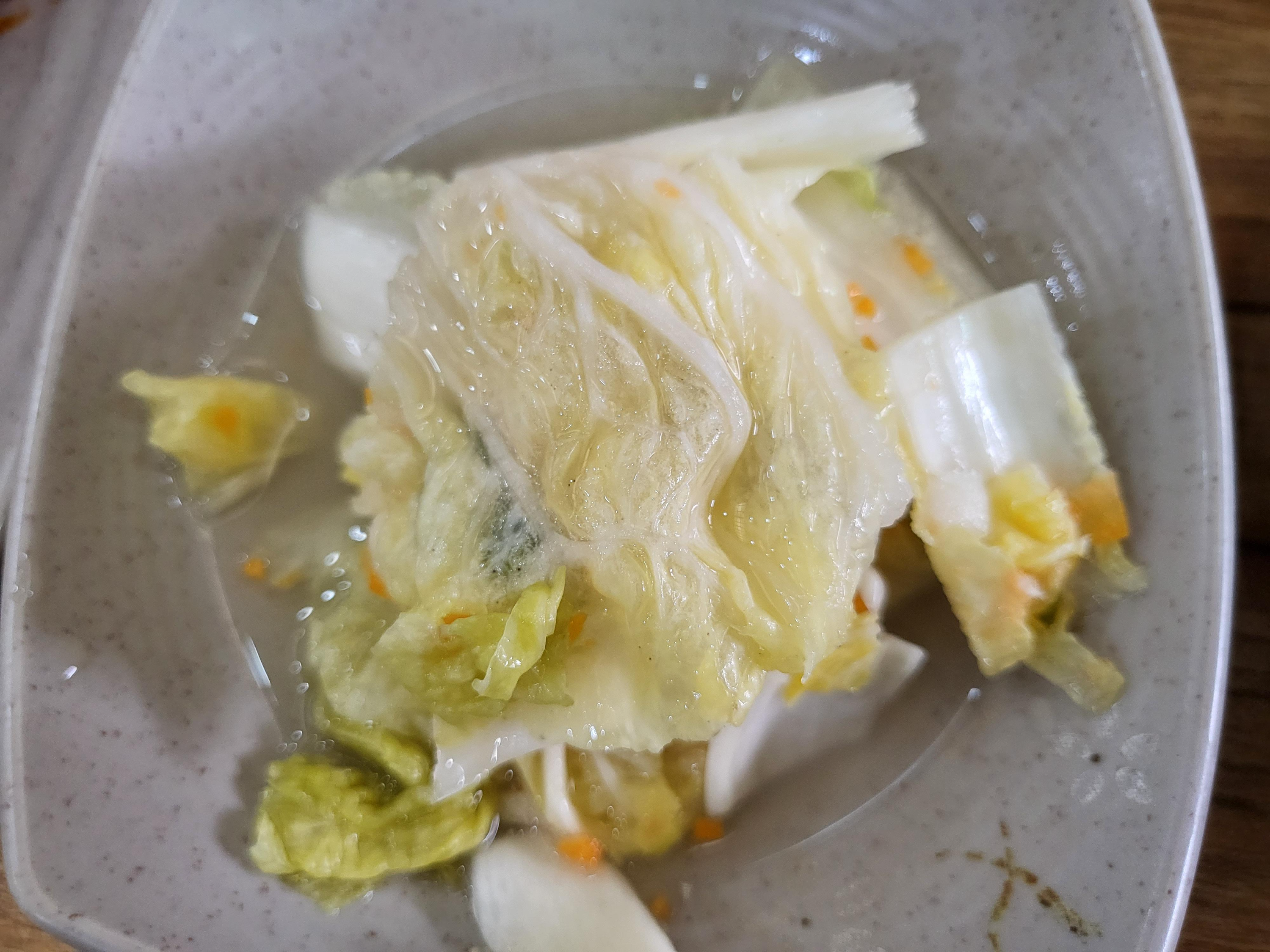 단천식당 - 백김치