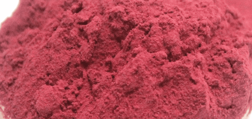 쌓여 있는 비트가루