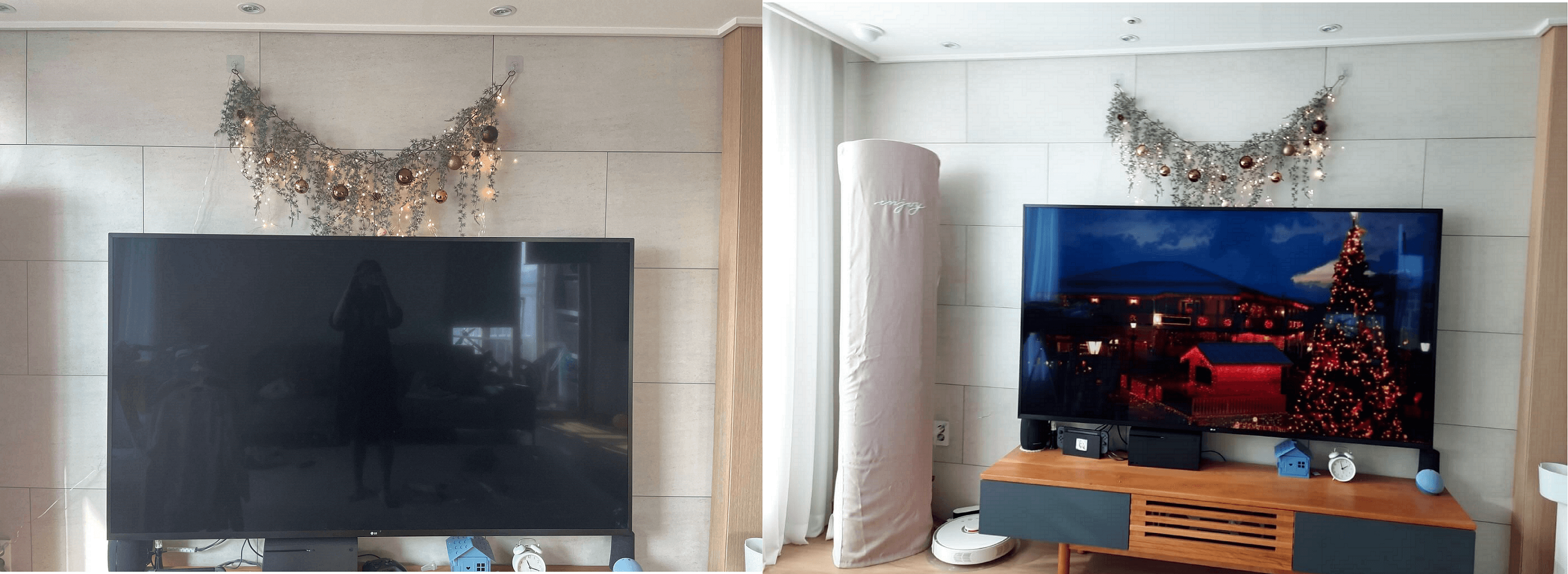 가랜드 벽트리 설치