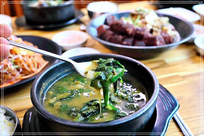 가볼만한 곳, 충북 단양 맛집 아침식사 가능, 마늘순대국밥