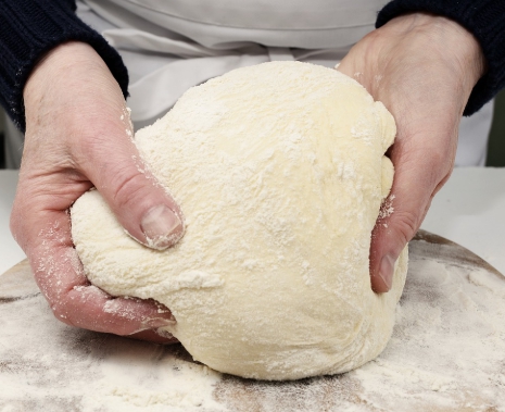 한국의 떡 종류 메싹떡-반죽