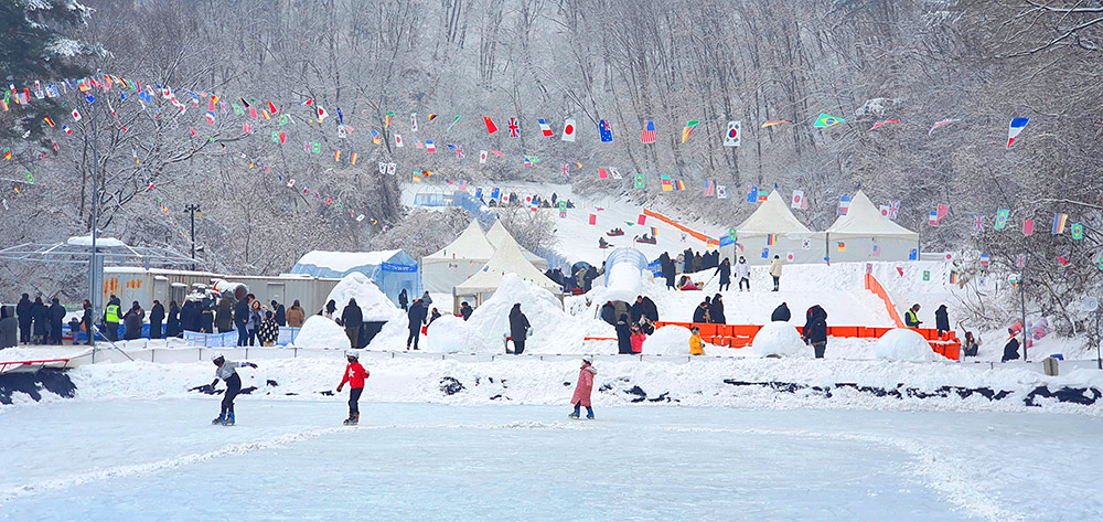 포천 백운계곡 동장군축제