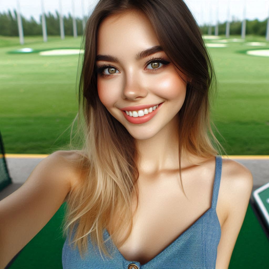 실외골프연습장 배경