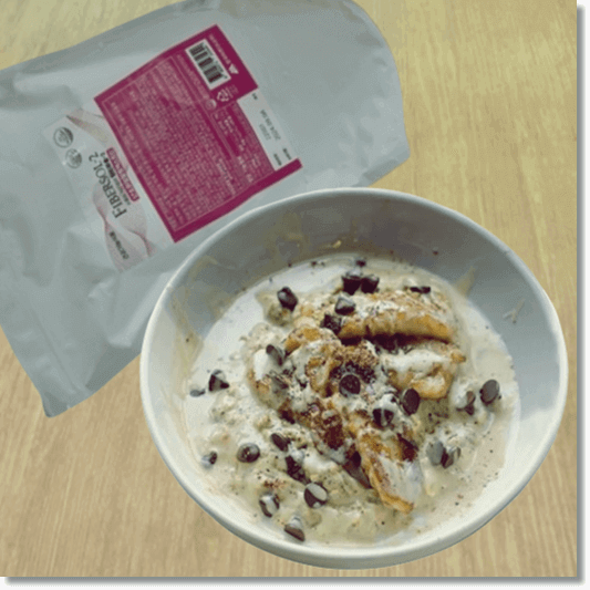 난소화성 덱스트린 먹는 법, 난소화성 덱스트린 분말과 스프같은 음식