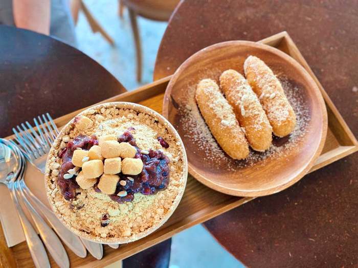 김창옥 콩물도넛 조청콩도넛 인절미라떼 강릉 주문진 도깨비시장 맛집