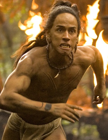 영화 속 주인공이 달리는 장면이다