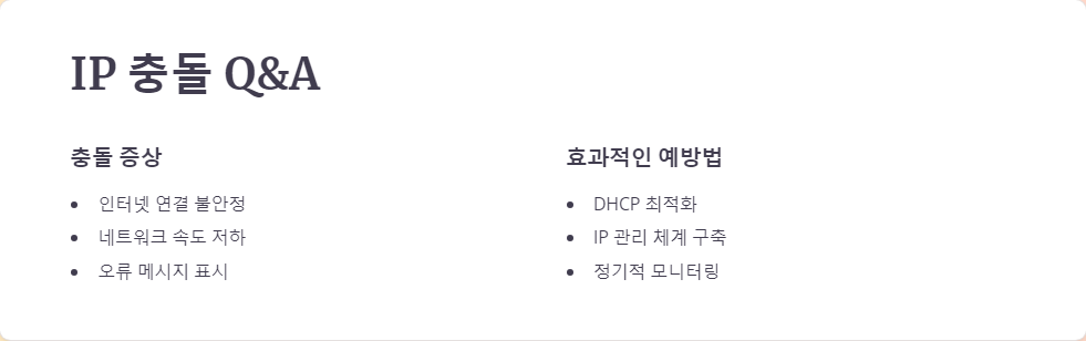 IP충돌
