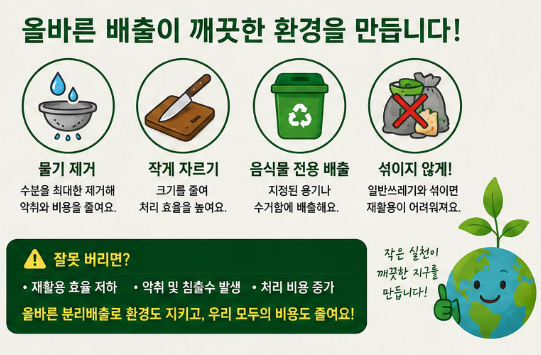 "버리기 전에 꼭 보세요..." 수박껍질 분리수거 음식물쓰레기 여부 전부알려드림4