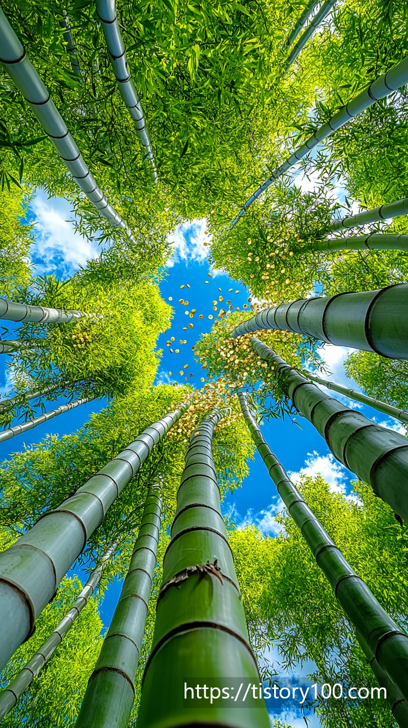 대나무 보기만 해도 복이 들어온다?