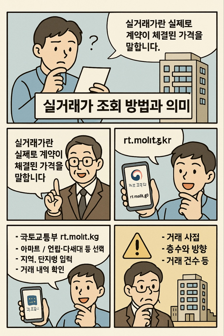 실거래가 조회 방법과 의미