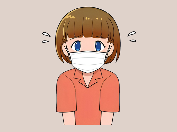 숨-쉴때-마다-소리가-나는-여성