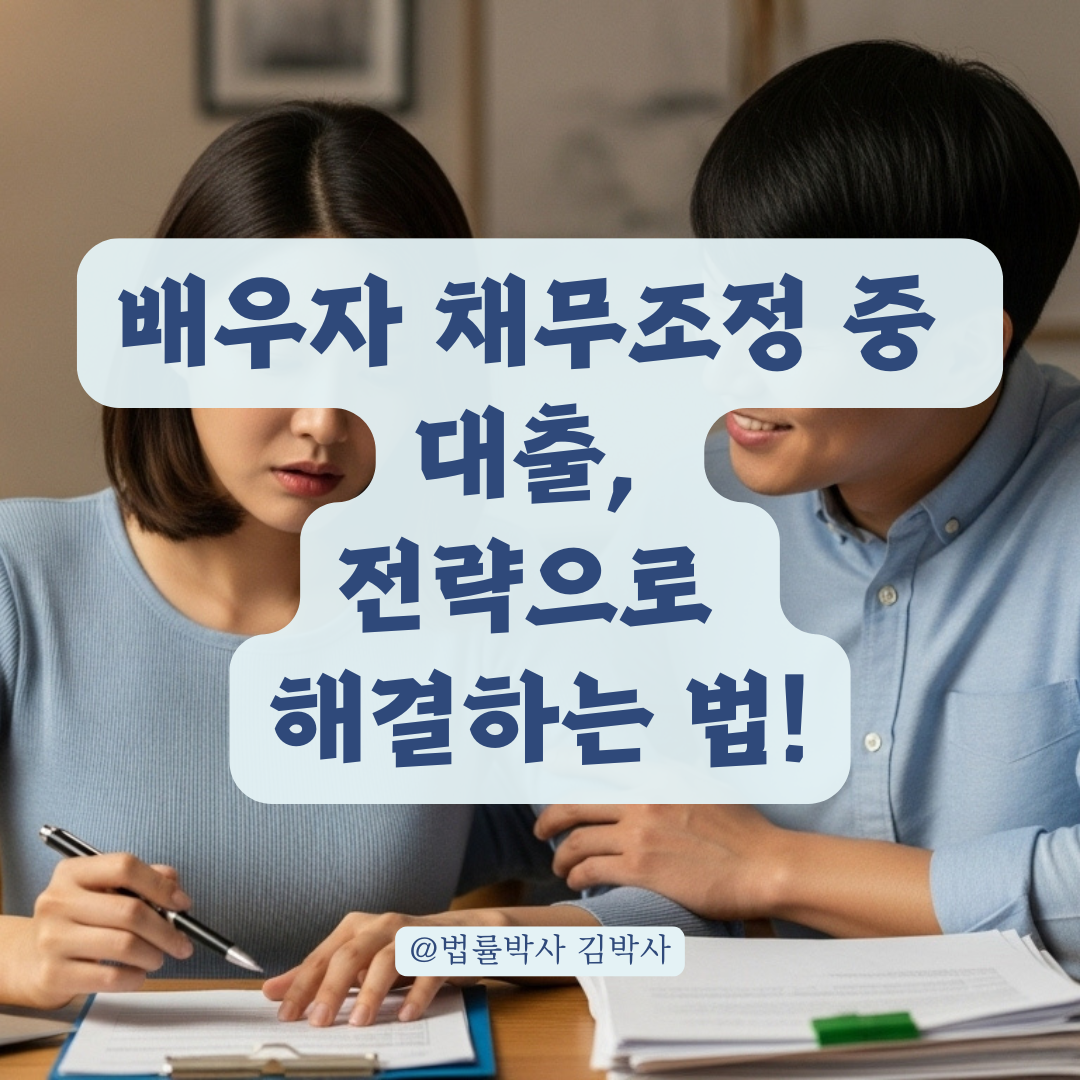 생애 첫 내 집 마련 대출, 배우자 채무조정 중일 때 승인받는 방법.