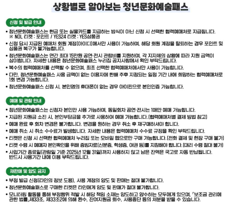 청년문화예술패스