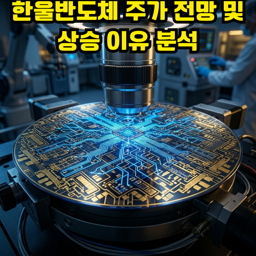 한울반도체 주가 전망 및 상승 이유 분석