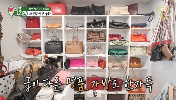 윤미라 명품 핸드백 컬렉션