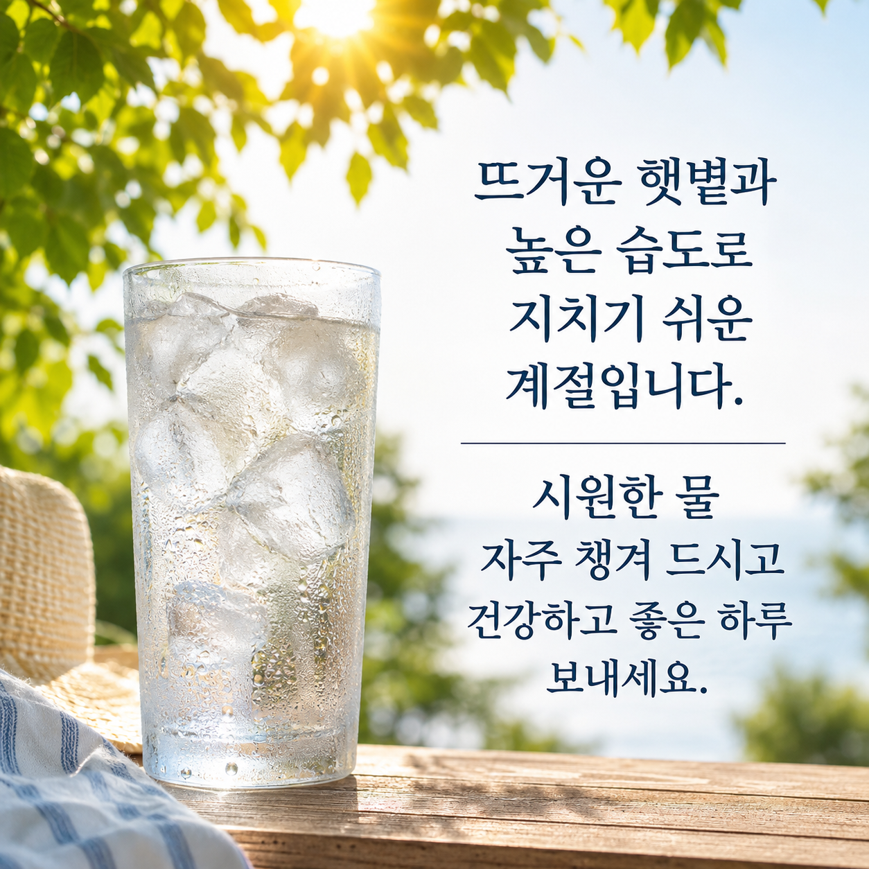 8월 인사말 문구 이미지 모음집