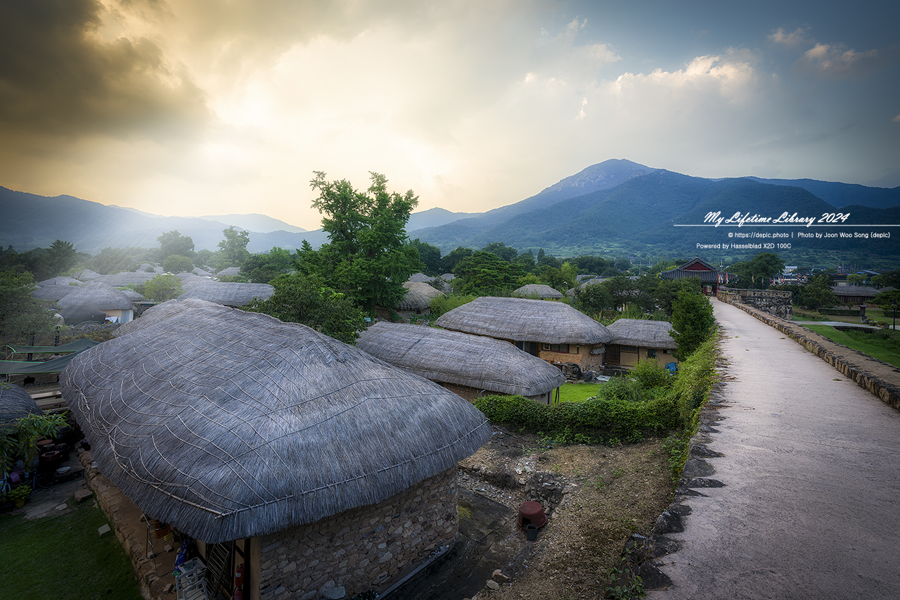 순천 낙안읍성 초가