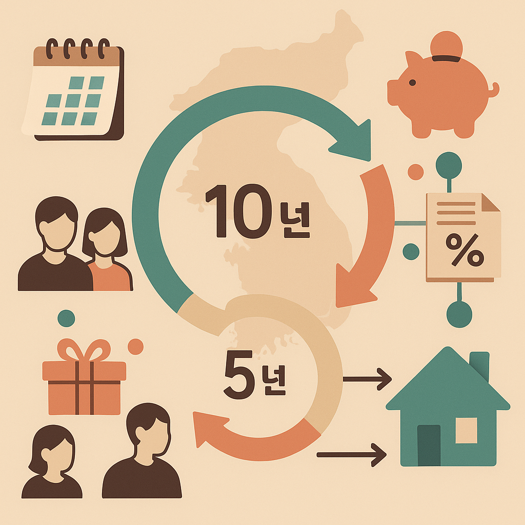 상속&middot;증여 &lsquo;사전증여&rsquo; 타이밍과 공제 재사용: 10년 규칙의 역학을 간파해 절세 확률을 높이는 실전 가이드