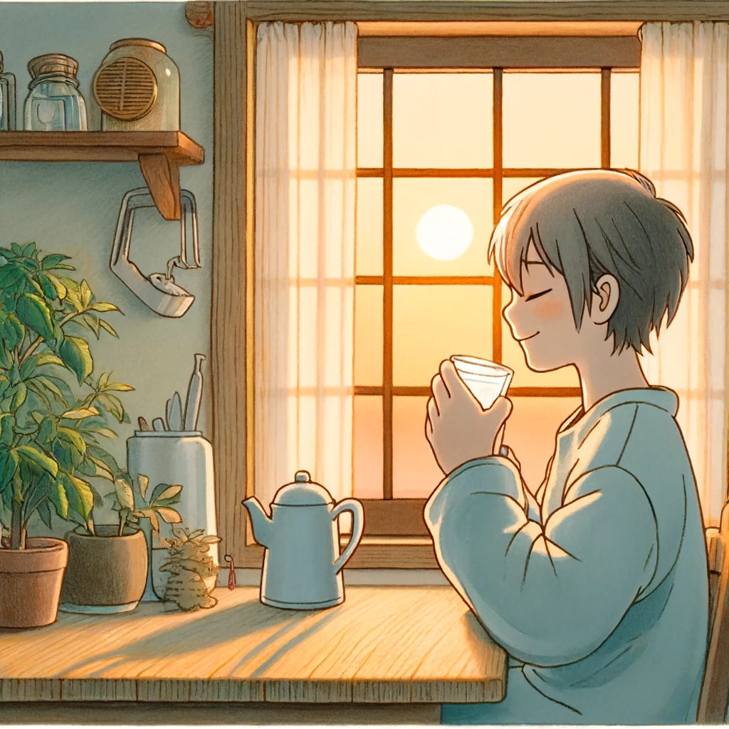 새벽루틴물한잔