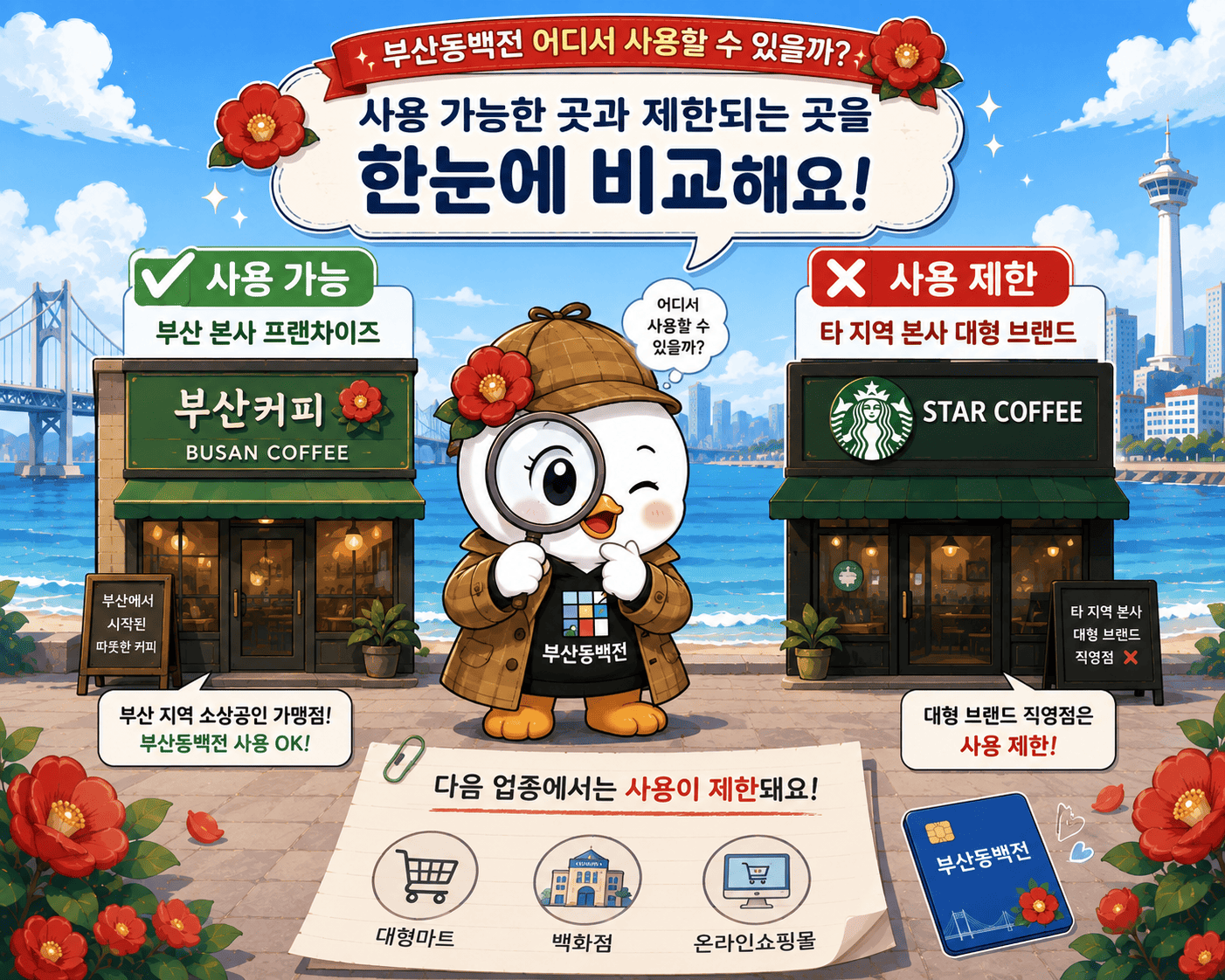 부산 동백전 캐시백