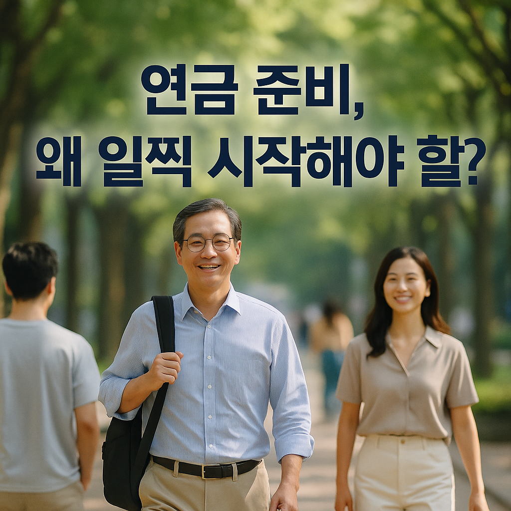연금 준비, 왜 일찍 시작해야 할까