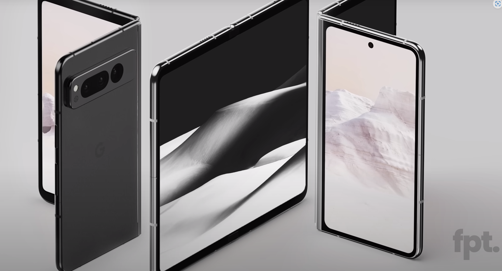 구글 폴더블폰 깃셀 폴드 이미지