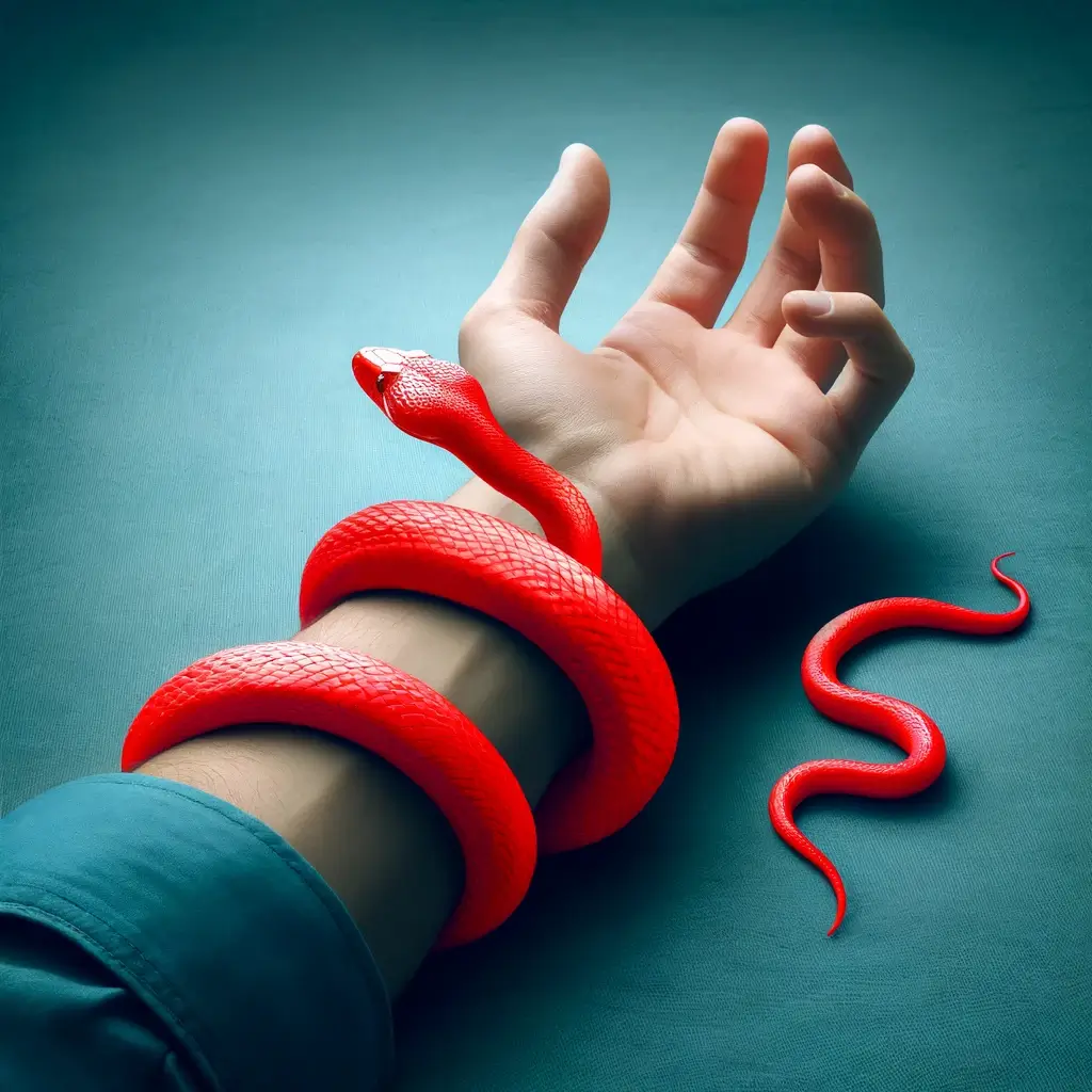 뱀에 물리는 꿈 해몽