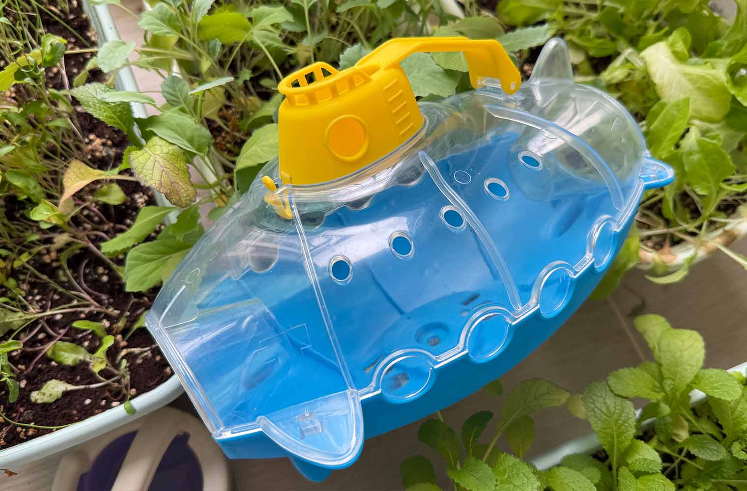 계곡 물놀이 준비물_물고기 잠수함