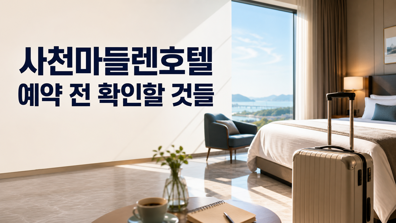 사천마들렌호텔 예약 전 확인할 것들