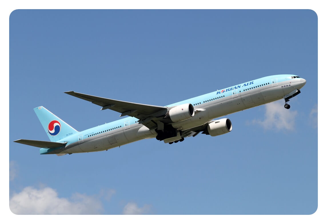 대한항공-B777-여객기-하늘-비행-사진