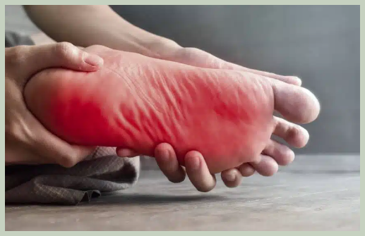 뜨거운 발바닥 치료 방법