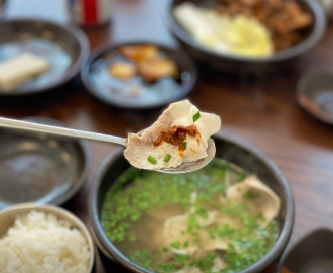 온고식당 대표 메뉴 