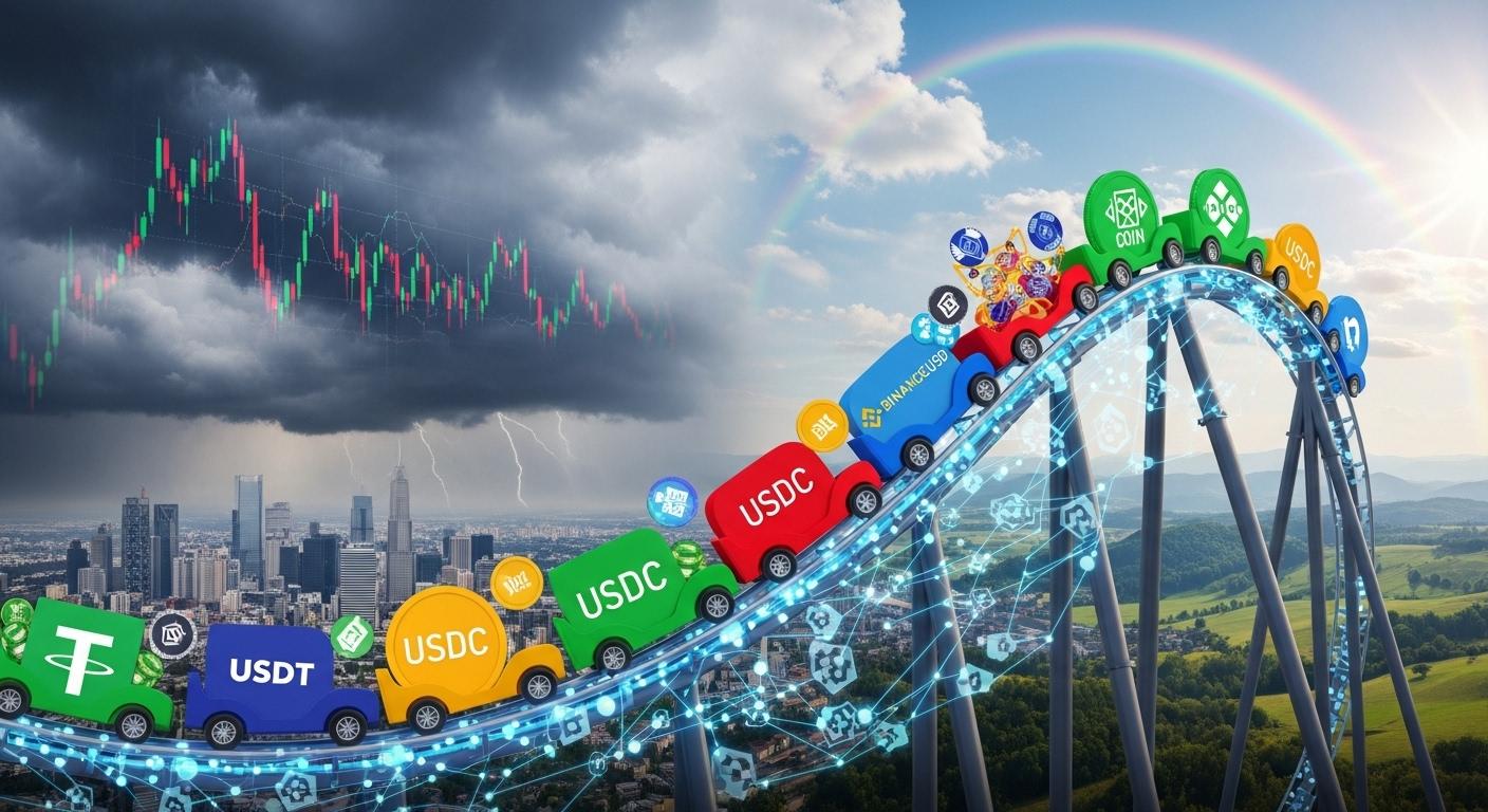 스테이블코인 롤러코스터