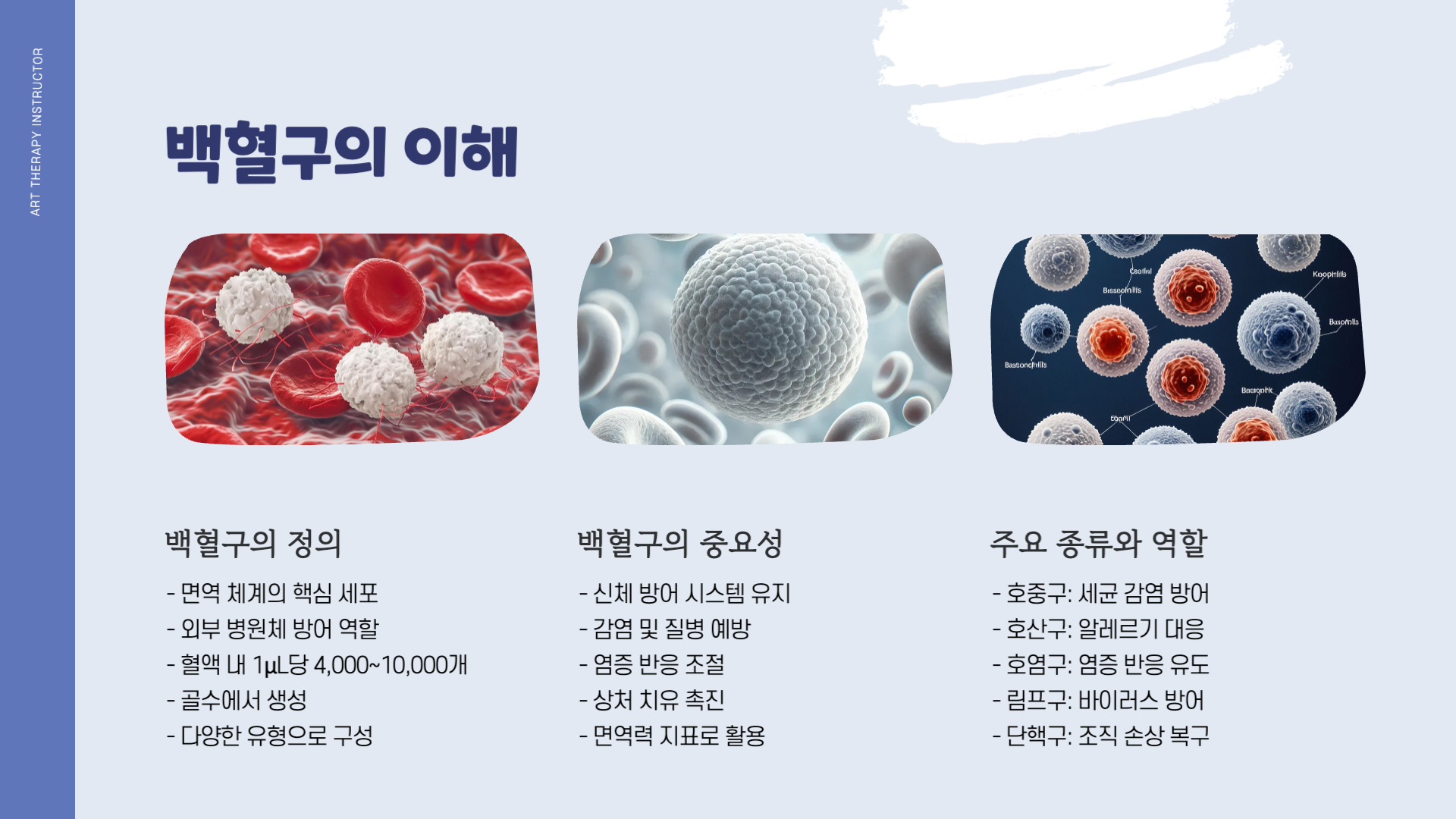 백혈구 WBC 정상 수치
