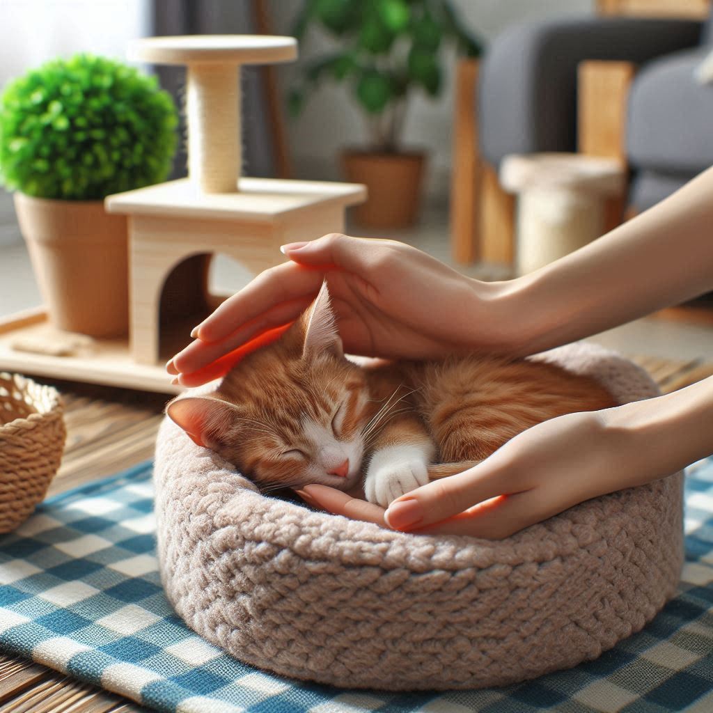 고양이의 실내 적응 방법