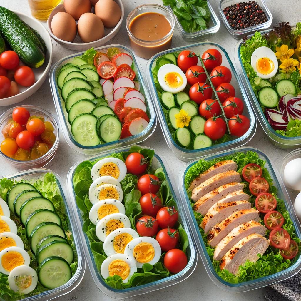 밀프렙 샐러드 for 간헐적 단식