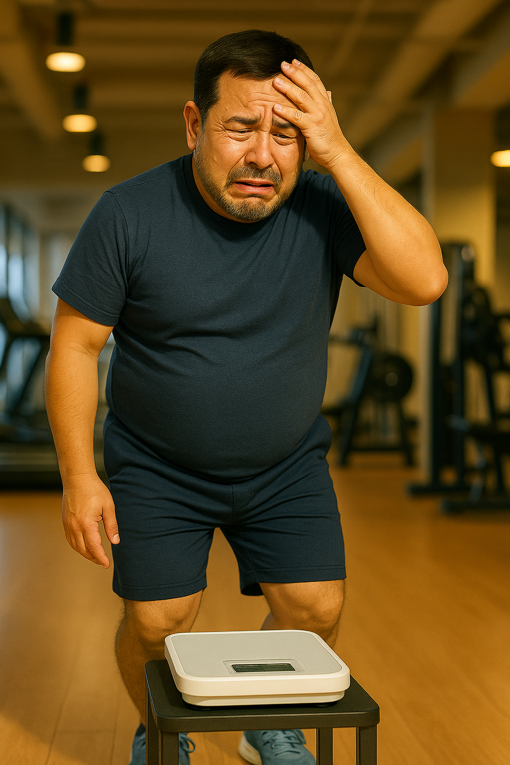 중년남성의 체중감량 스트레스