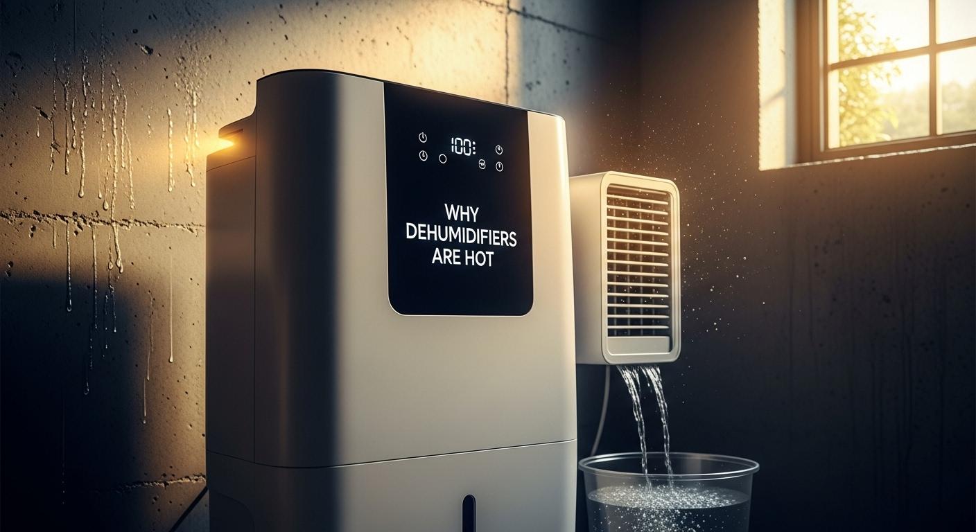 제습기 뜨거운 이유