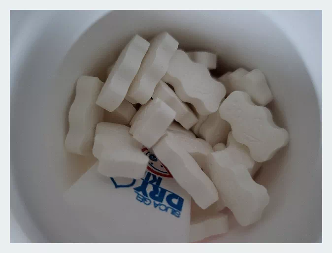 곰돌이 모양 츄어블 정제