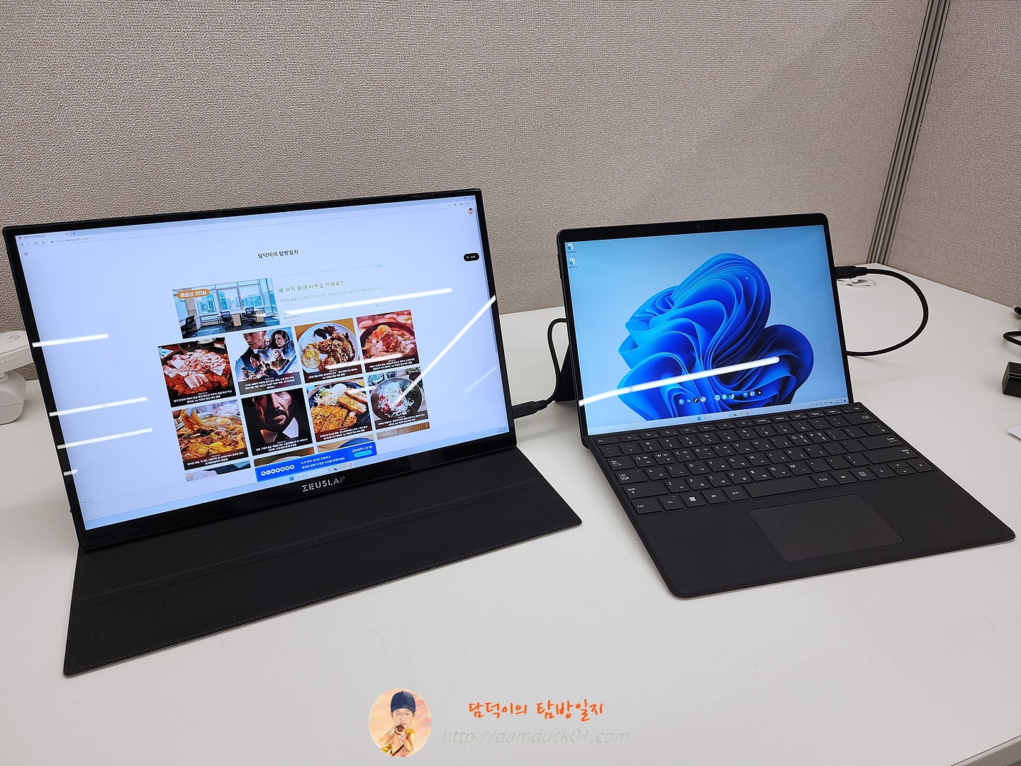 ZEUSLAP Z16P PRO 디스플레이